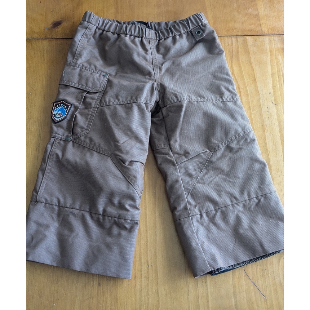 Obermeyer Kids Size 2 Brown I-Grow Snow Pants‎ Insulated